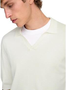 Polo Only and Sons Wyler Relaxed beige per uomo