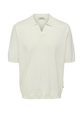 Polo Only and Sons Wyler Relaxed beige per uomo