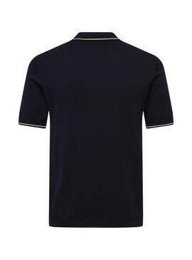 Polo Only and Sons Wyler blu marino per uomo