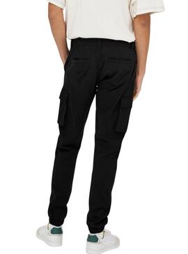 Pantaloni Only and Sons Cam cargo neri per uomo