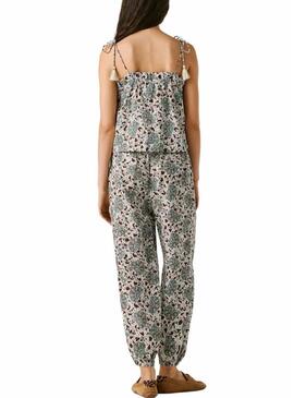 Top Pepe Jeans Agnes verde per donna