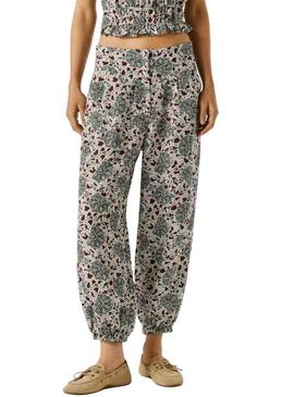 Pantaloni Pepe Jeans Ary verdi per donna