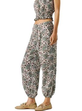 Pantaloni Pepe Jeans Ary verdi per donna