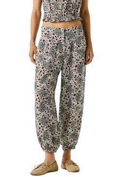 Pantaloni Pepe Jeans Ary verdi per donna