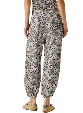 Pantaloni Pepe Jeans Ary verdi per donna