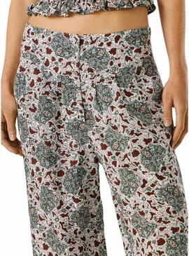 Pantaloni Pepe Jeans Ary verdi per donna