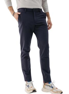 Pantaloni tecnici ultraleggeri blu navy per uomo