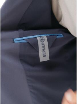 Blazer El Pulpo tecnica ultraleggera blu scuro per uomo.
