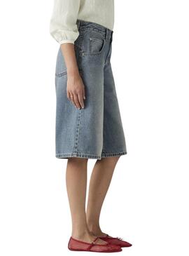 Shorts Levi's Super Baggy Jort denim per donna.