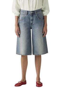 Shorts Levi's Super Baggy Jort denim per donna.