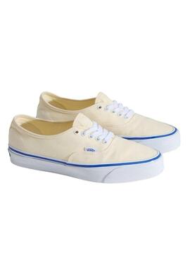 Scarpe Vans Authentic bianche e blu per donna