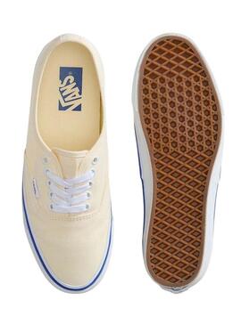 Scarpe Vans Authentic bianche e blu per donna