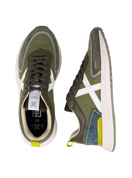 Scarpe Munich Speed 19 verdi da uomo