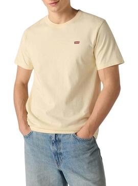 Maglietta Levi's originale gialla per uomo