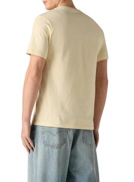 Maglietta Levi's originale gialla per uomo