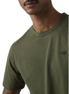 Maglietta Levis Dye verde per uomo
