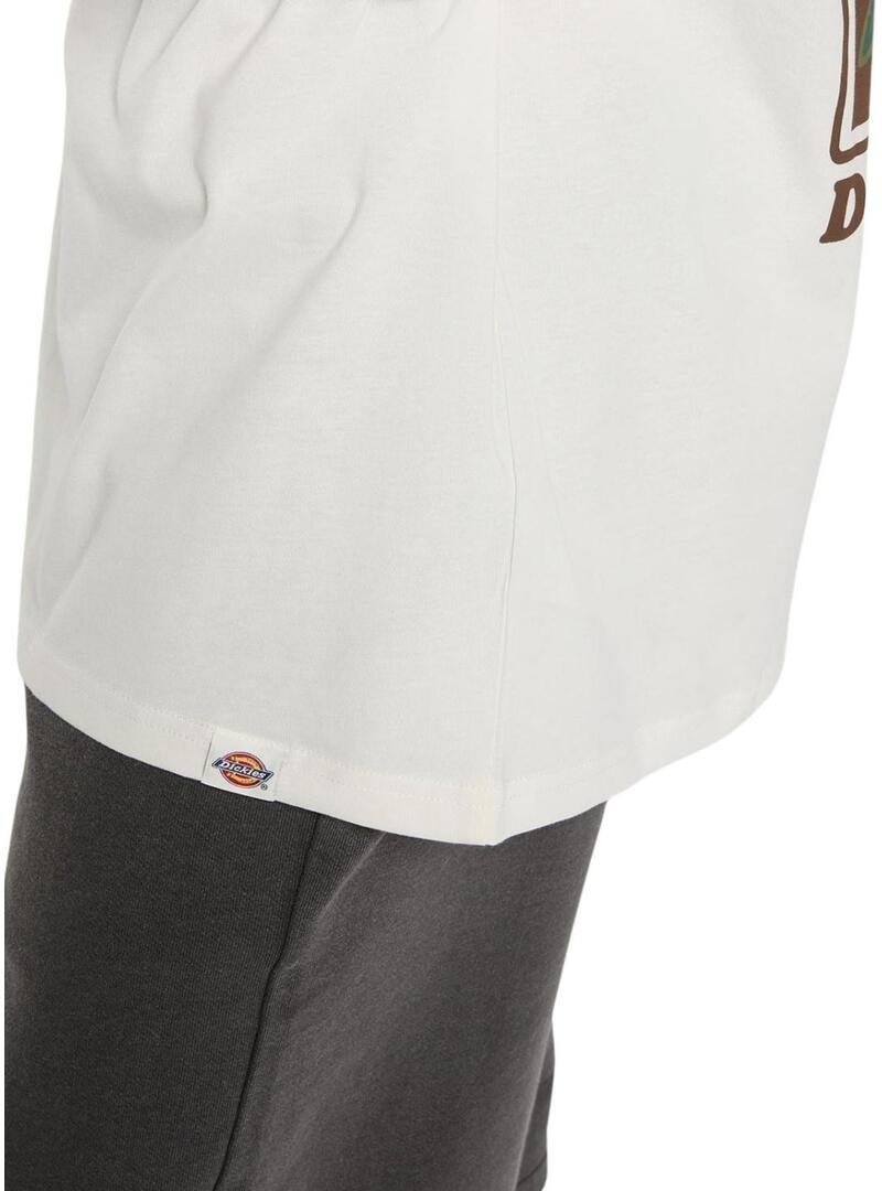 Maglietta Dickies Sunflower bianca per uomo