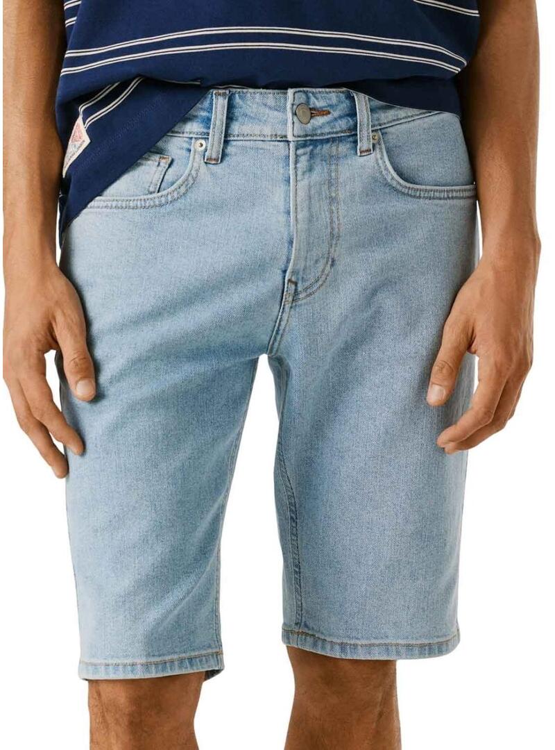 Pantaloni lunghi Bermuda Pepe Jeans Cash per uomo