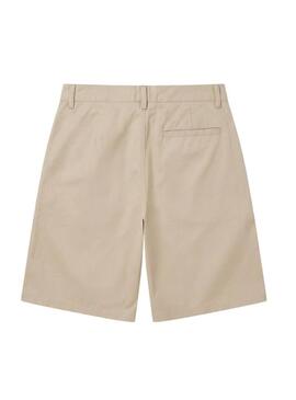 Pantaloncini cinesi corti Project x Paris Hustle beige per uomo