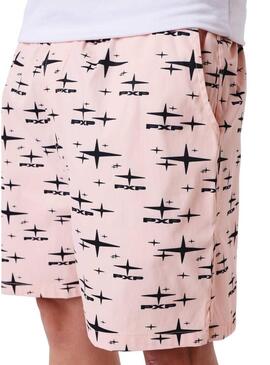 Costume da bagno Project x Paris Starfield rosa stampato per uomo