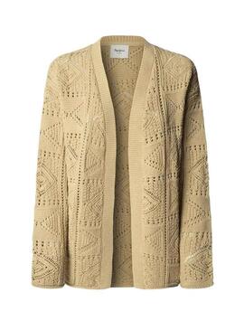 Maglione Pepe Jeans Kas beige per donna