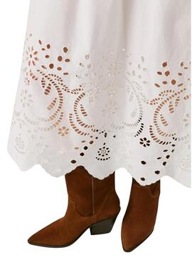 Abito Pepe Jeans Naomi bianco per donna