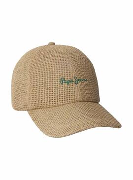 Cappello Pepe Jeans Gwen beige per donna
