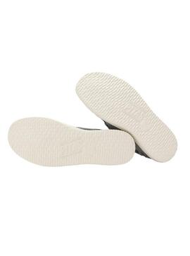 Scarpe Walkin Pitas Wallabi lavate grigie per uomo