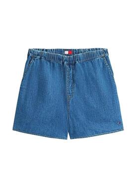 Shorts Tommy Jeans Chambray per donna.