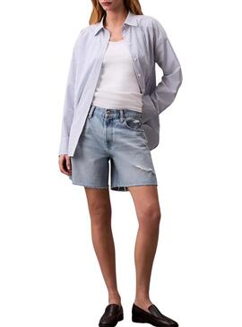 Bermuda Calvin Klein Jeans anni '90 per donna