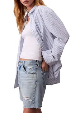 Bermuda Calvin Klein Jeans anni '90 per donna