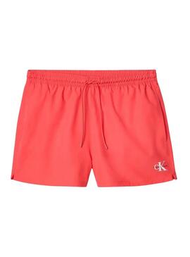 Costume da bagno Calvin Klein Jeans corallo per uomo