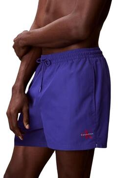 Costume da bagno Calvin Klein Jeans Blue River per uomo