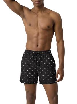 Costume da bagno Calvin Klein Jeans Covered nero per uomo