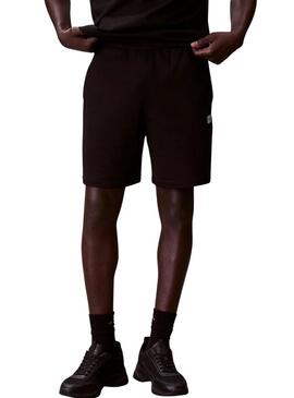 Bermuda Calvin Klein Jeans Badge nero per uomo.