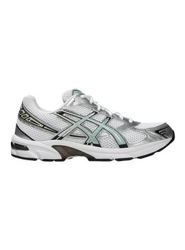 Sneakers Asics Gel 1130 bianche e turchesi per donna