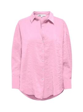 Camicia Only Zazima rosa per donna