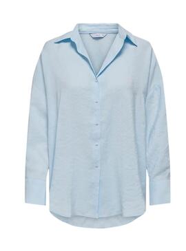Camicia Only Zazima blu per donna