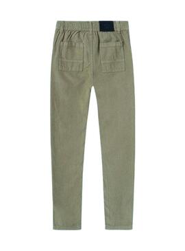 Pantaloni Mayoral Jogger Velluto a coste Marrone per Bambino