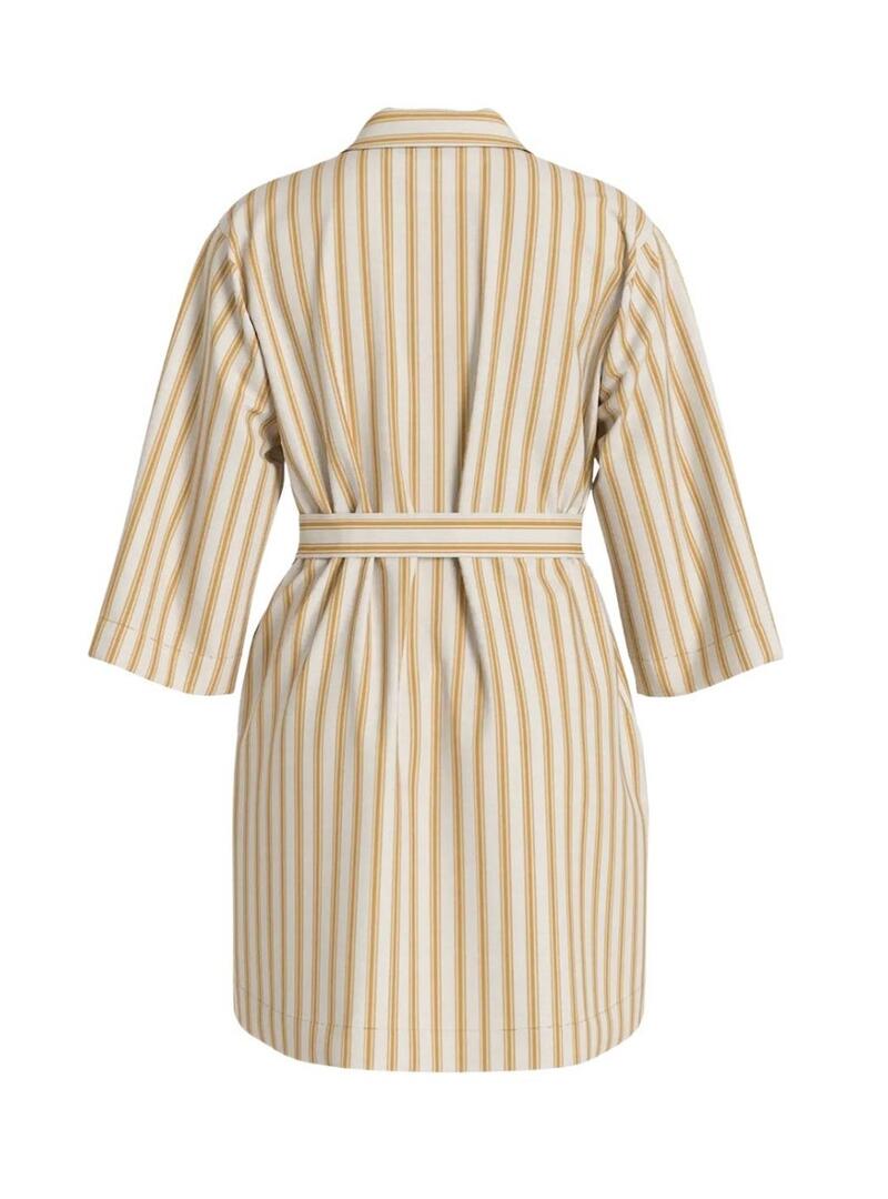 Abito a righe gialle Vila Prisilla per donna