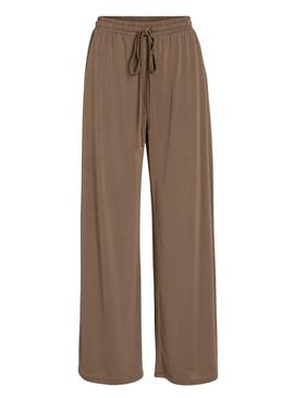 Pantaloni Vila Modala color tostato per donna
