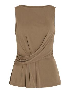 Top Vila Modala tostato per donna