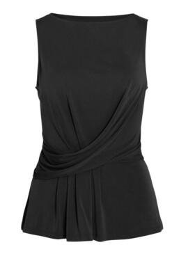 Top Vila Modala nero per donna