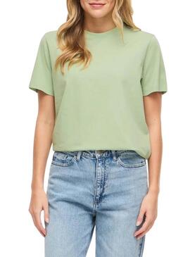 Maglietta Vila Nora verde per donna