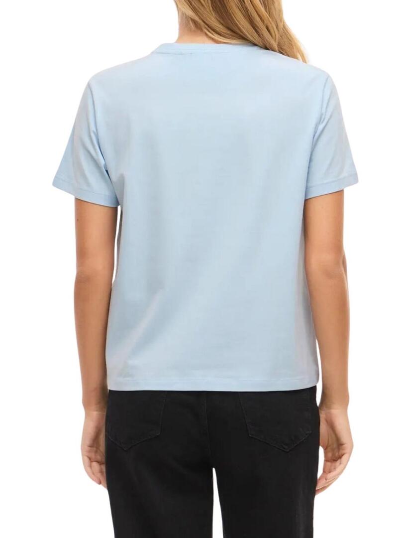 Maglietta Vila Nora blu per donna