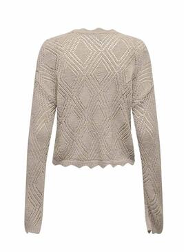 Maglia Only Pamela beige per donna
