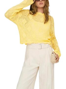 Maglia Only Pamela gialla per donna