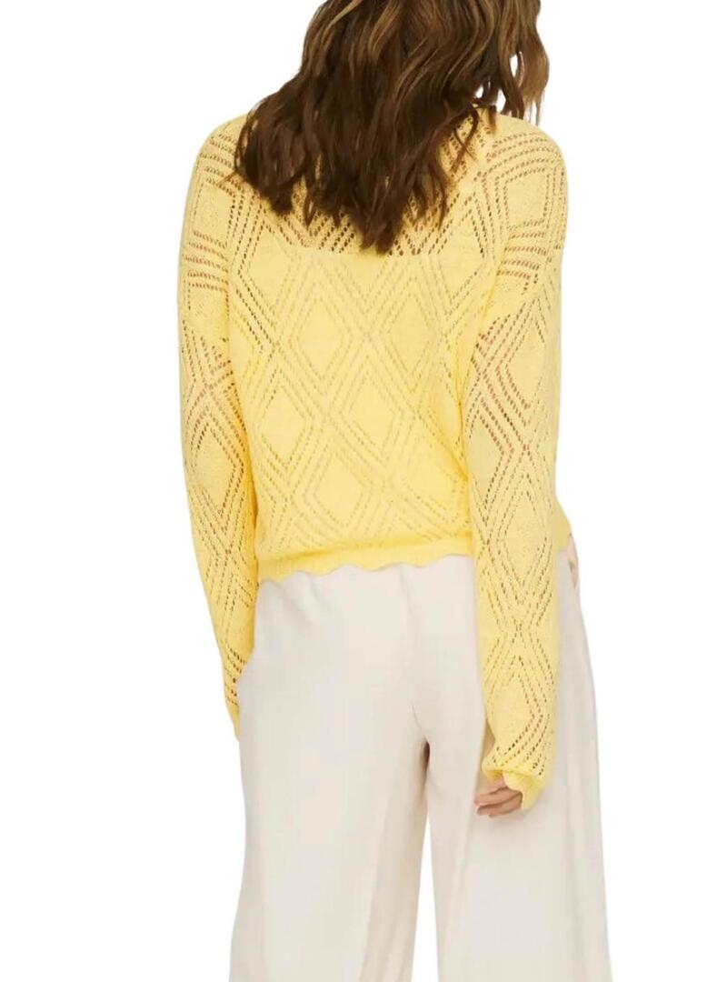 Maglia Only Pamela gialla per donna