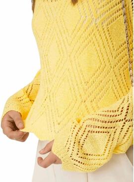 Maglia Only Pamela gialla per donna