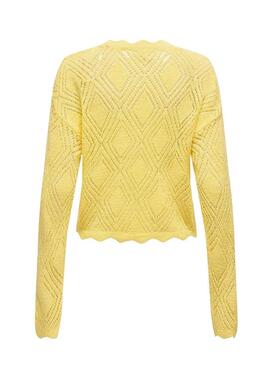 Maglia Only Pamela gialla per donna
